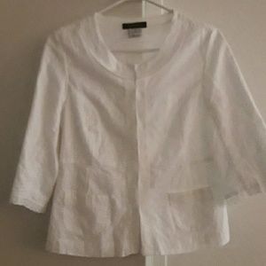 Chadwick white eyelet jacket